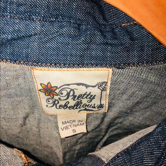 Denim top - Picture 2 of 2